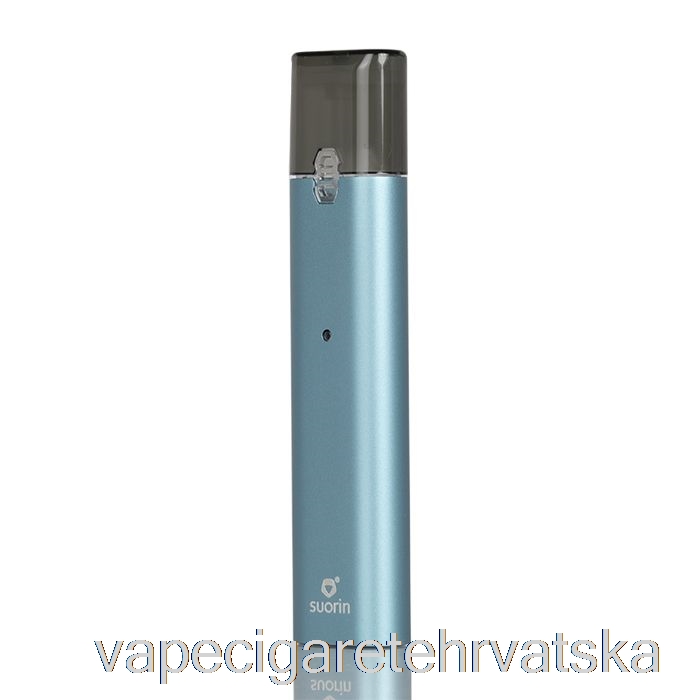 Vape Cigarete Suorin Ishare Single Portable Pod Kit Metal Edition - Cyan